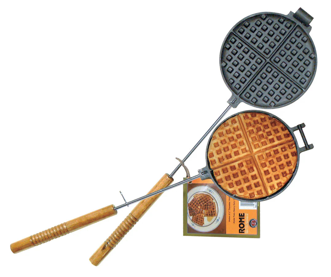 Chuckwagon Waffle Iron - Cast Iron
