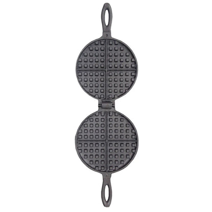 Old Fashioned Waffle Iron - Cast Iron