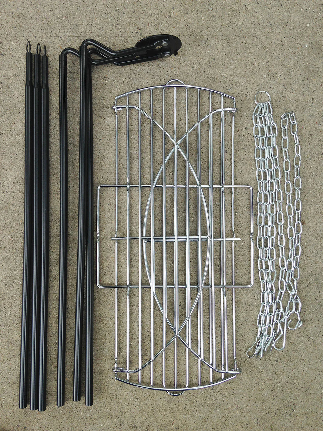 Tri-Pod Camping Grill
