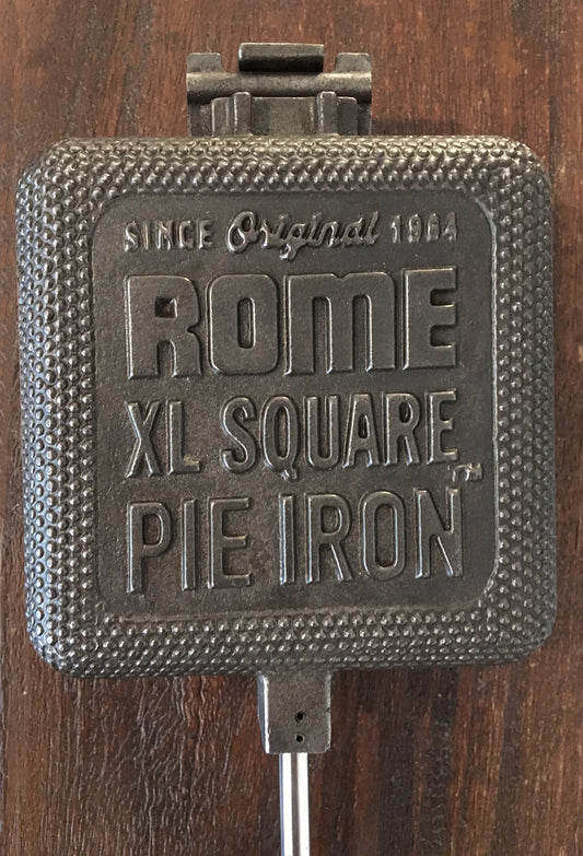 XL Square Pie Iron - Cast Iron