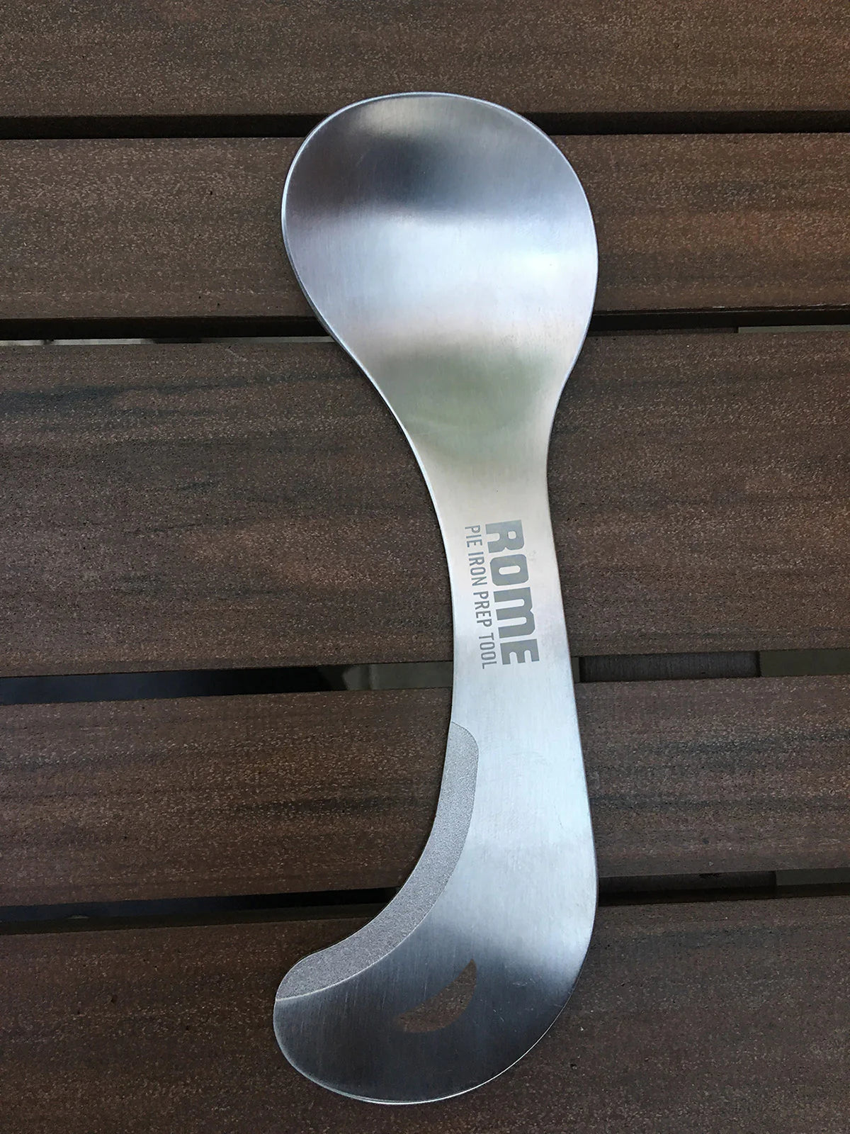 Pie Iron Prep Tool - Stainless Steel