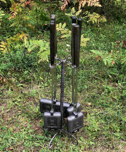 Wrought Iron Pie Iron Stand