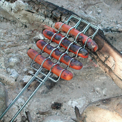 4-Up Hot Dog Roasting Basket