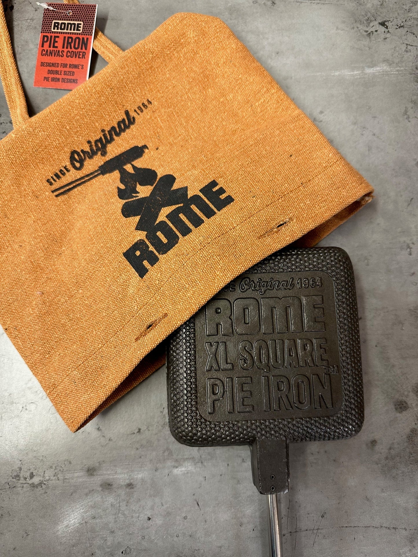 Double Sized Pie Iron Bag